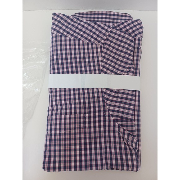 BUTTONED DOWN Classic Fit Checkered XXL 18-18 1/2 34/35 100% Supima Cotton NEW - Picture 2 of 3